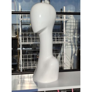 Манекен голови з шиєю (вис.520мм. об'єм 550мм.)